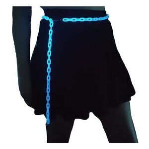 2323 Colorful Chain Belt | Rave Festival Concert Accessoriess Jewelry